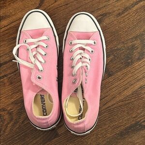Converse Women's Classic Pink Canvas Sneakers
